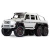 CRAWLER TRX-6 1:10 6WD EP RTR MERCEDES G63 AMG 6x6 - WHITE SANS chargeur et SANS accu