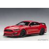 LEM72935-Ford Mustang Shelby GT350R 1:18 race red w/white st.