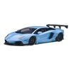 LEM79107-LAMBORGHINI Aventador bleu 1:18 Liberty Walk LB-Works met. sky blue(composite model/2 door openings)