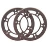 AX8117 2.2 Rock Beadlock Ring Gray (2 )