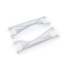 Suspension arms, white, upper (left o r right, front or rear), heavy duty ( 2)