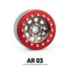 GM70407-Gmade 1.9 AR04 5 Lug Aluminum Beadlock wheels (2)