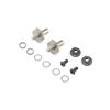 TLR 22 Front Axle S. Alu 1mm Adj 12mm