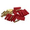 EP 4mm Gold Stecker / Buchse mit Gehäuse