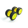 CA14976-ASSEMBLED YP308RS TYRES SET (YELLOW),4&nbsp;