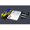 CA15687-GT24TR CAR BODY PAINTED AND DECORATED BODY (YELLOW/BLUE)