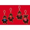 LEM253410-MONCHHICHI Porte cl&eacute;s 10cm 24 ass.