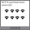 AB1610039-M2.5*4 round head meson scews (10)