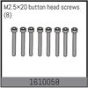 AB1610058-M2.5&#215;20 button head screws (8)