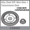 AB1330422-Alloy Steel Diff. Main Gear + Transmission Gear