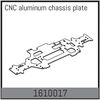 AB1610017-CNC aluminum chassis plate