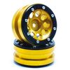 ABMT0050GOB-Beadlock Wheels PT-Ecohole Gold/Black 1.9 (2 pcs)