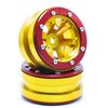 ABMT0060GOR-Beadlock Wheels PT-Claw Gold/Red 1.9 (2 pcs)