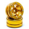 ABMT0070GOGO-Beadlock Wheels PT-Wave Gold/Gold 1.9 (2 pcs)