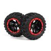 BL540194-Slyder MT Wheels/Tires Assembled (Black/Red)