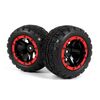 BL540196-Slyder ST Wheels/Tires Assembled (Black/Red)