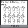 AB1230889-M3*10 Flat Head Self-tapping Screw Set (10)