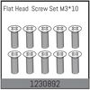AB1230892-&quot;M3*10 Flat Head Screw Set (10)<br />&quot;
