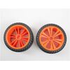 ARW90.47025-Set 2x Front Wheel for Buggy, orange