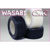 6M-TM112B-WASABI Rear Tyres in Blue compound + foam inserts (pair)