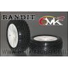 6M-TU8V-Bandit&nbsp; Tyres glued on rims - Green compound (pair)