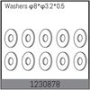 AB1230878-8*3.2*0.5 Washers (10)