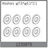 AB1230879-Rear Wheel Shaft Washers (10)