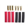Avionics Gold plug 3.5mm Male & Female 3 pair w/shrink