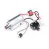 HPI87136-MOTOR AND SWITCH SET WITH PINION FOR MOTOR UNIT