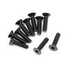 Vis tête fraisée M2.5x10mm (Imbus/10pcs)
