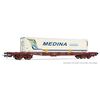 SNCF Flachwagen S7 + caisse mobile MEDINA Ep V