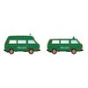 VW T3 Polizei Bus & Hochdach (2er-Set)