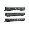 RENFE 3 Personenenwagen T2 Renfe + T2 CIWL + WR
