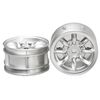 Tamiya 24mm 8-Spoke Wheels 2pcs plated