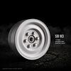 GM70186-Gmade 1.9 SR03 beadlock wheels (Gloss white) (2)