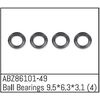 ABZ86101-49-Ball Bearings 9.5*6.3*3.1 - Mini AMT (4)