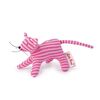 Mini Greifling Katze Ringel pink