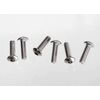 Screws, 3x10 button-head machine (hex drive) (stainless steel) (6)