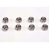NUTS, 5mm NYLON LOCKING (8) (W
