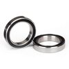 Ball bearings, black rubber sealed (1 5x21x4mm) (2)
