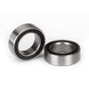 Ball bearings, black rubber sealed (5 x8x2.5mm) (2)