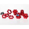 LEM5353R-Wheel hubs, splined, 17mm (red-anod.&nbsp; &nbsp; &nbsp; &nbsp; &nbsp; &nbsp; &nbsp; &nbsp; &nbsp; &nbsp; &nbsp; &nbsp; &nbsp; &nbsp; &nbsp; &nbsp; &nbsp; &nbsp; &nbsp; &nbsp; &nbsp; &nbsp; &nbsp; &nbsp; &nbsp; &nbsp; &nbsp; &nbsp; &nbsp; &nbsp; &nbsp; &nbsp;