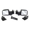 Mirrors, side (left & right)/ mounts (left & right)/ 2.6x8mm BCS (2)