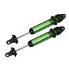 Shocks, GTX, aluminum, green-anodized