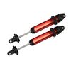 Shocks, GTX, aluminum, red-anodized (