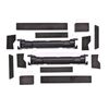 Battery hold-down/ battery compartmen t spacers/ foam pads