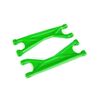 Suspension arms, green, upper (left o r right, front or rear), heavy duty ( 2)