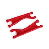Suspension arms, red, upper (left or right, front or rear), heavy duty (2)
