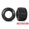 LEM7860-Tires, Gravix (belted, dual profile ( 4.3' outer, 5.7' inner)) (left &amp; righ t)/ foam inserts (2)