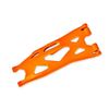 LEM7893T-Suspension arm, lower, orange (1) (ri ght, front or rear) (for use with #78 95 X-Maxx WideMaxx suspe